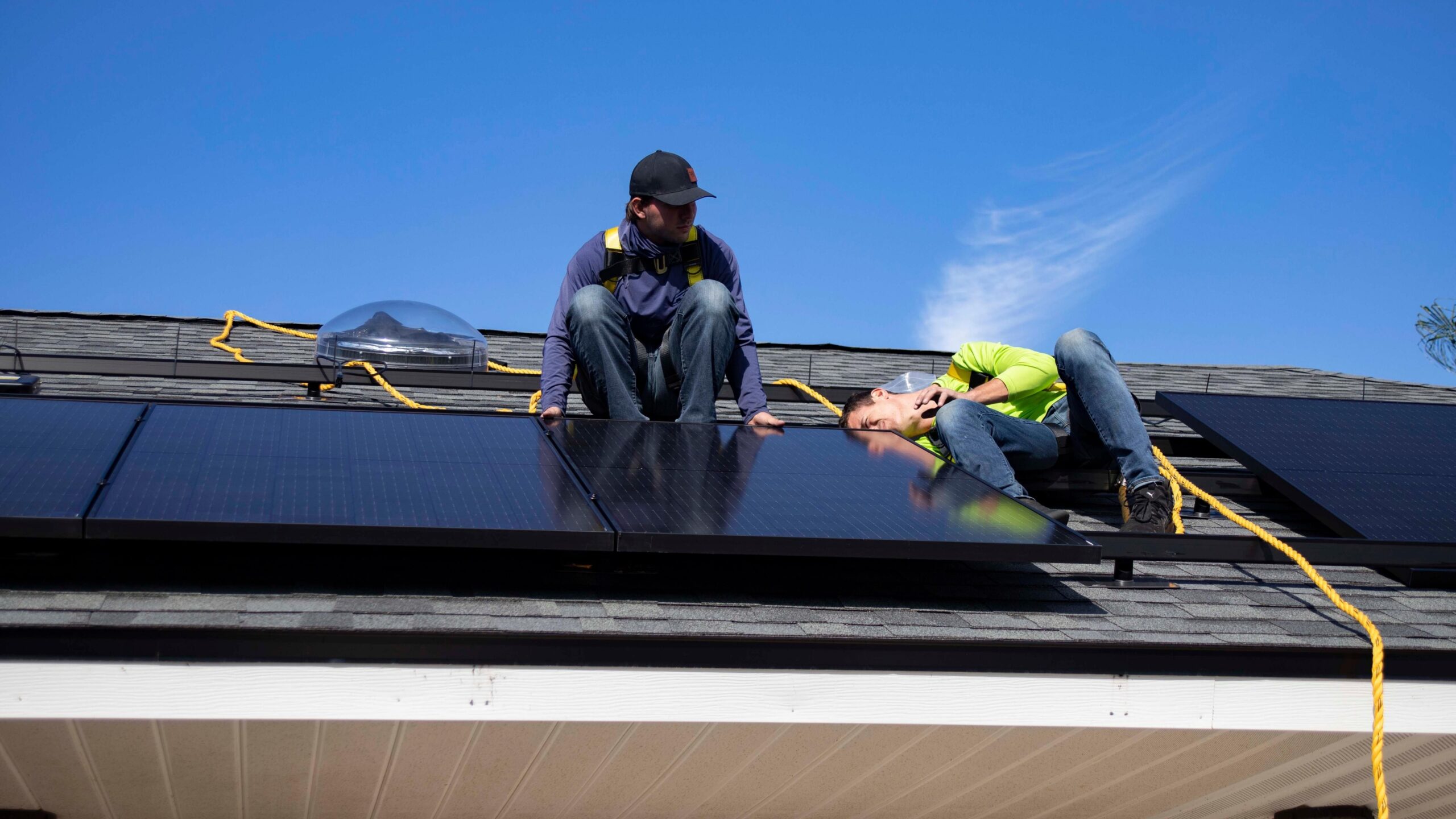 Installing solar on roof