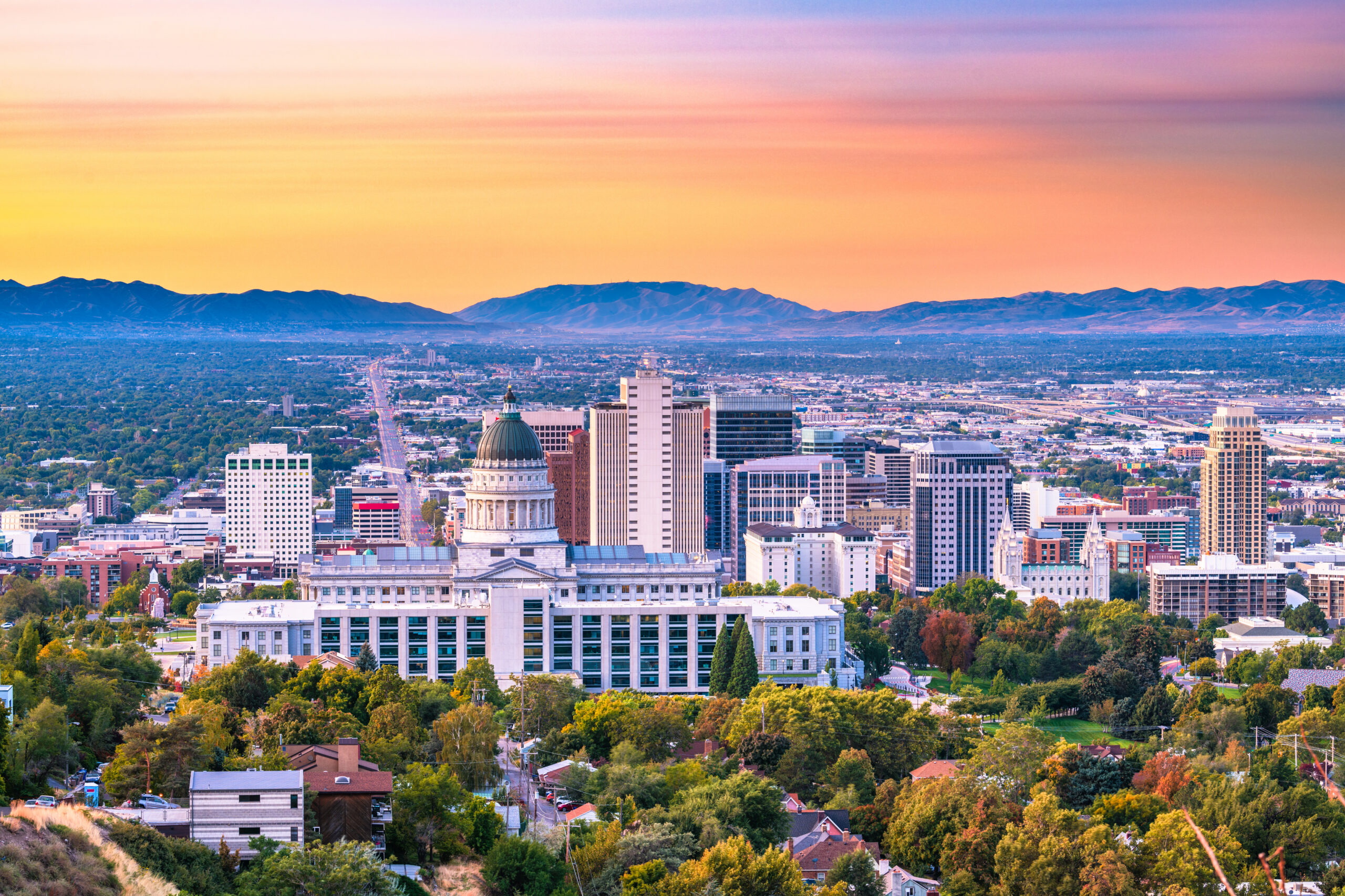 Salt Lake City downtown