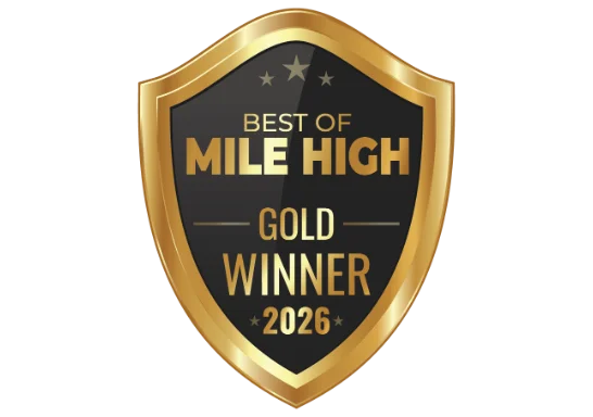 Best of Mile High Gold Winner 2026 award badge