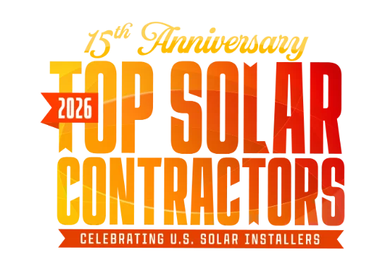 2026 Top Solar Contractors award logo